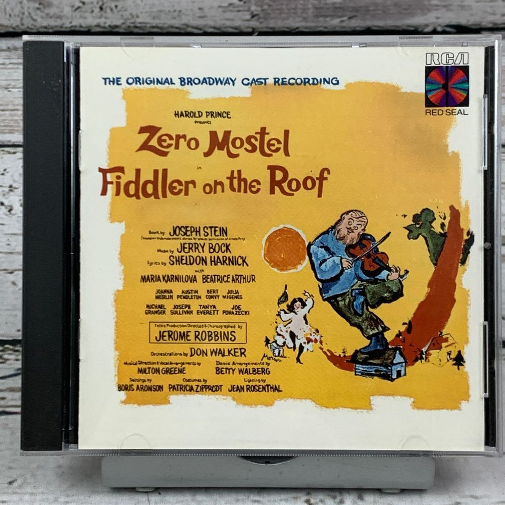 RCA Fiddler on the Roof‎ Original Cast Recording [CD 1994 (1964)]
